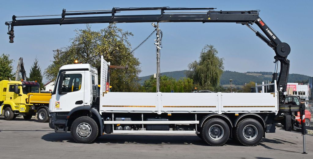 Mercedes-Benz ACTROS 2636 *HIAB X-HIDUO 188 ES-4/FUNK + * 6x4 - Darus autó, Platós teherautó: 5 kép. Mercedes-Benz ACTROS 2636 *HIAB X-HIDUO 188 ES-4/FUNK + * 6x4 - Darus autó, Platós teherautó: 5 kép.