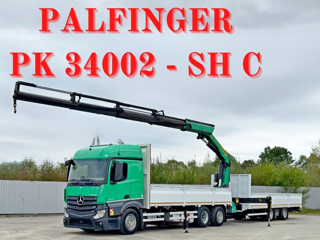 Mercedes-Benz ACTROS 2645* PK 34002 - SH C/FUNK+Anhänger* TOP - Darus autó: 1 kép. Mercedes-Benz ACTROS 2645* PK 34002 - SH C/FUNK+Anhänger* TOP - Darus autó: 1 kép.