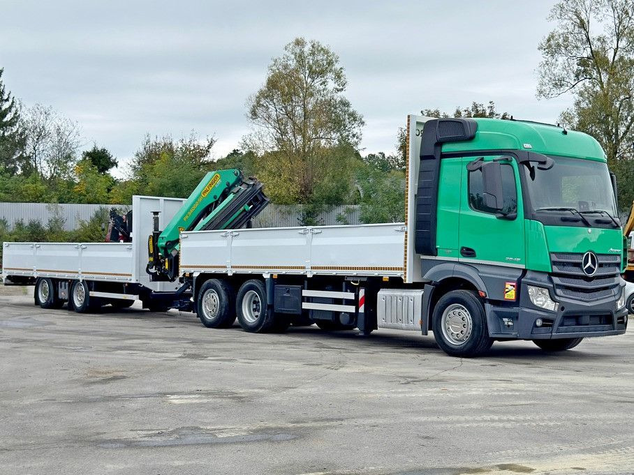 Mercedes-Benz ACTROS 2645* PK 34002 - SH C/FUNK+Anhänger* TOP - Darus autó: 4 kép. Mercedes-Benz ACTROS 2645* PK 34002 - SH C/FUNK+Anhänger* TOP - Darus autó: 4 kép.