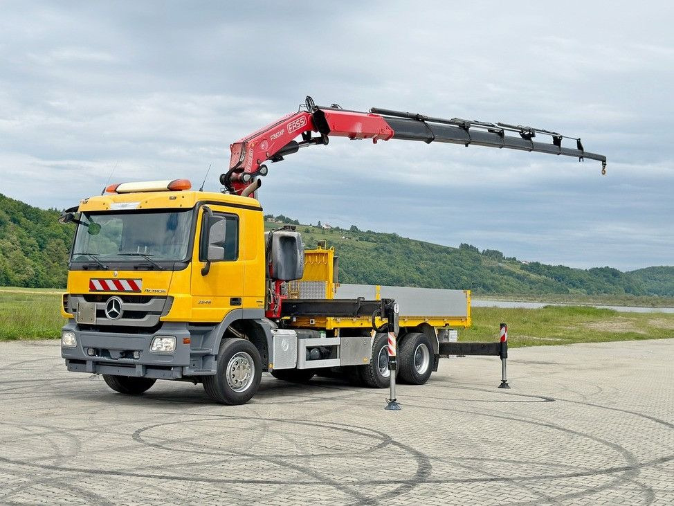 Mercedes-Benz ACTROS 2646 * FASSI F365AXP.26 + FUNK * 6x4 - Darus autó: 2 kép. Mercedes-Benz ACTROS 2646 * FASSI F365AXP.26 + FUNK * 6x4 - Darus autó: 2 kép.