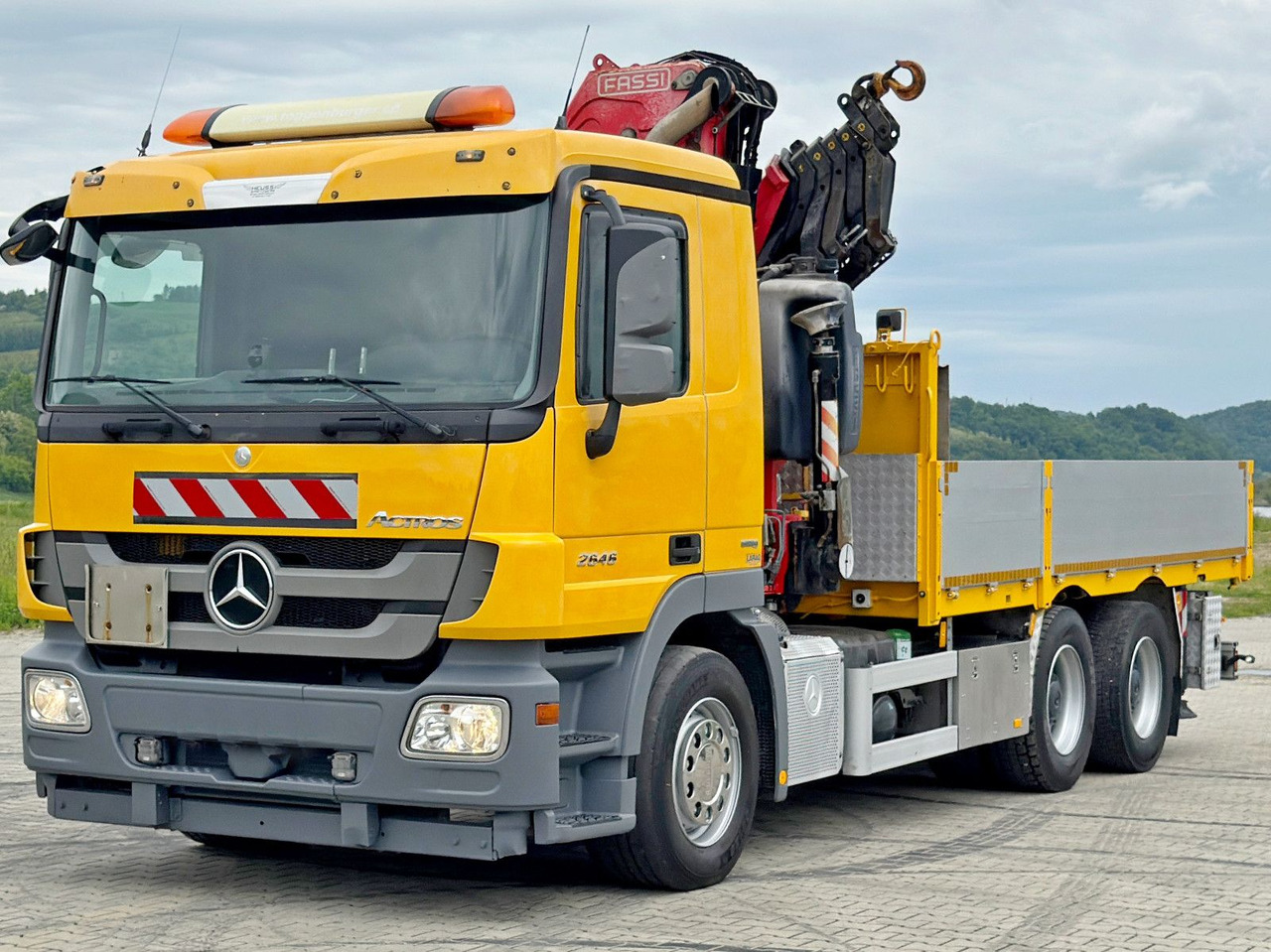 Mercedes-Benz ACTROS 2646 * FASSI F365AXP.26 + FUNK * 6x4 - Darus autó: 4 kép. Mercedes-Benz ACTROS 2646 * FASSI F365AXP.26 + FUNK * 6x4 - Darus autó: 4 kép.