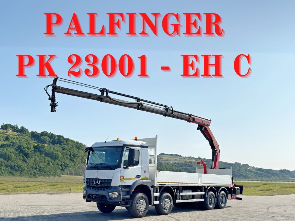 Mercedes-Benz ACTROS 3240 * PK 23001 - EH C+ FUNK / 8x4 * TOP - Darus autó: 1 kép. Mercedes-Benz ACTROS 3240 * PK 23001 - EH C+ FUNK / 8x4 * TOP - Darus autó: 1 kép.