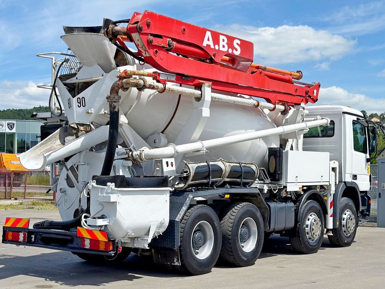 Mercedes-Benz ACTROS 3241* Betonpumpe 21m *8x4 * Top Zustand Mercedes-Benz ACTROS 3241* Betonpumpe 21m *8x4 * Top Zustand - Betonpumpa: 5 kép. Mercedes-Benz ACTROS 3241* Betonpumpe 21m *8x4 * Top Zustand Mercedes-Benz ACTROS 3241* Betonpumpe 21m *8x4 * Top Zustand - Betonpumpa: 5 kép.