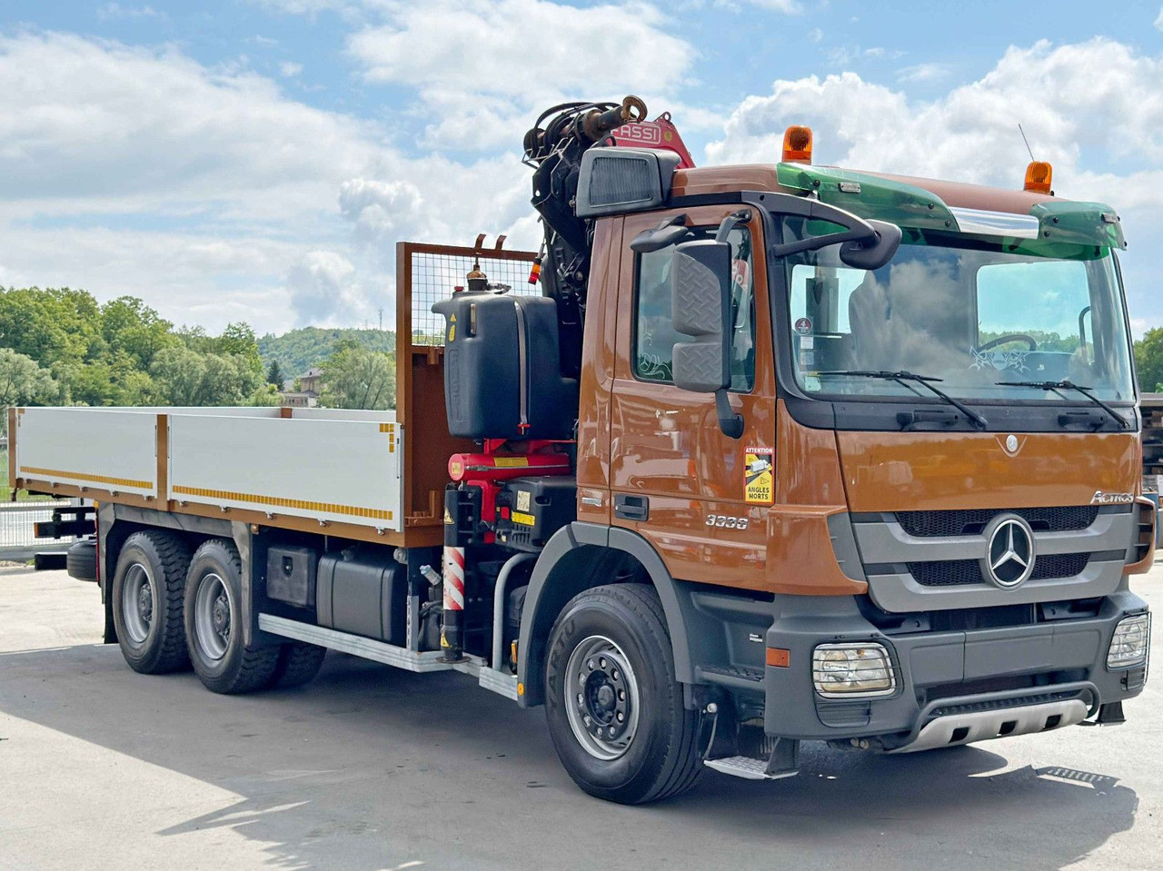 Mercedes-Benz ACTROS 3336 * FASSI F290A.22 + FUNK / 6x4 * TOP - Darus autó: 3 kép. Mercedes-Benz ACTROS 3336 * FASSI F290A.22 + FUNK / 6x4 * TOP - Darus autó: 3 kép.
