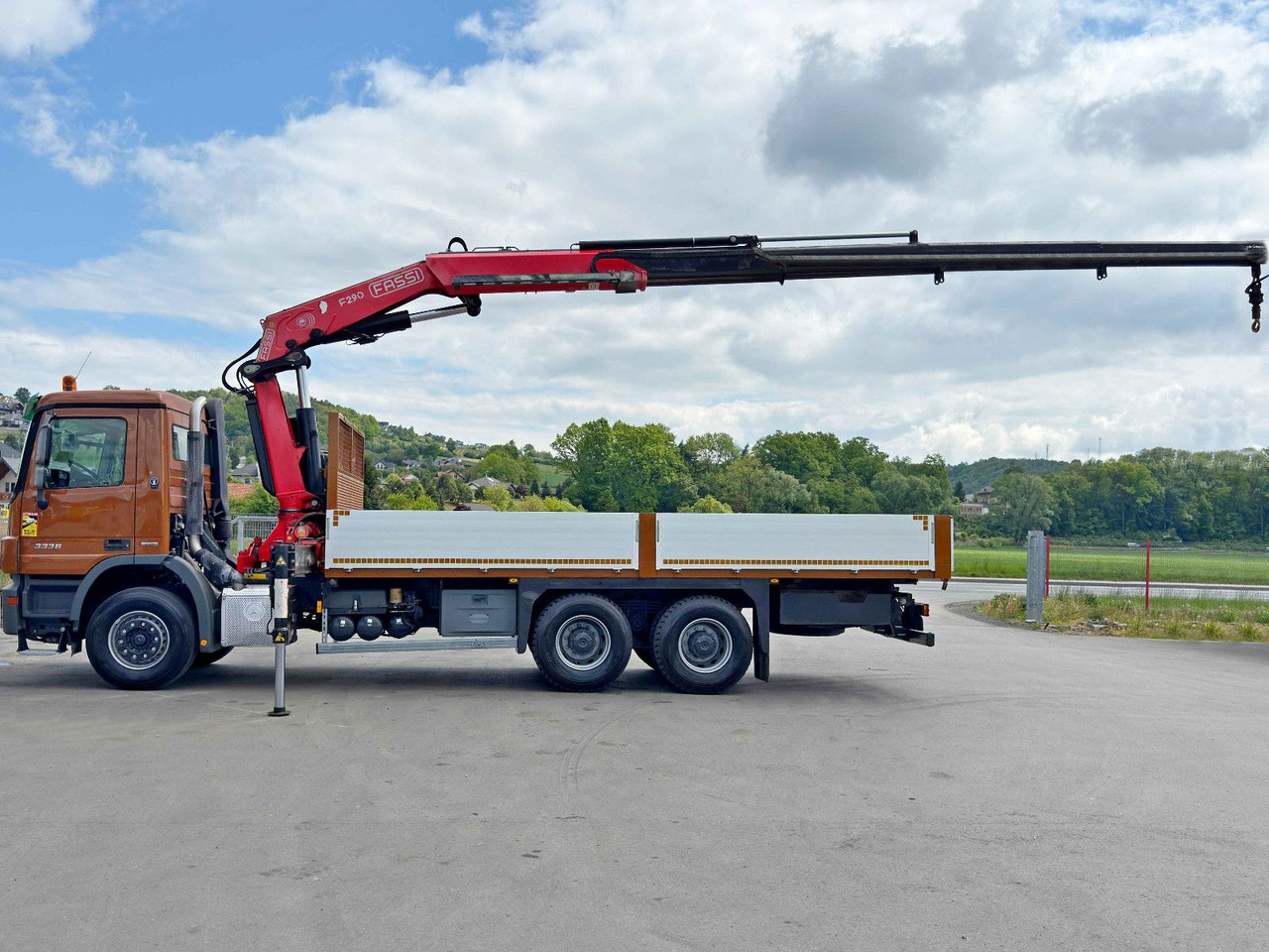 Mercedes-Benz ACTROS 3336 * FASSI F290A.22 + FUNK / 6x4 * TOP - Darus autó: 5 kép. Mercedes-Benz ACTROS 3336 * FASSI F290A.22 + FUNK / 6x4 * TOP - Darus autó: 5 kép.