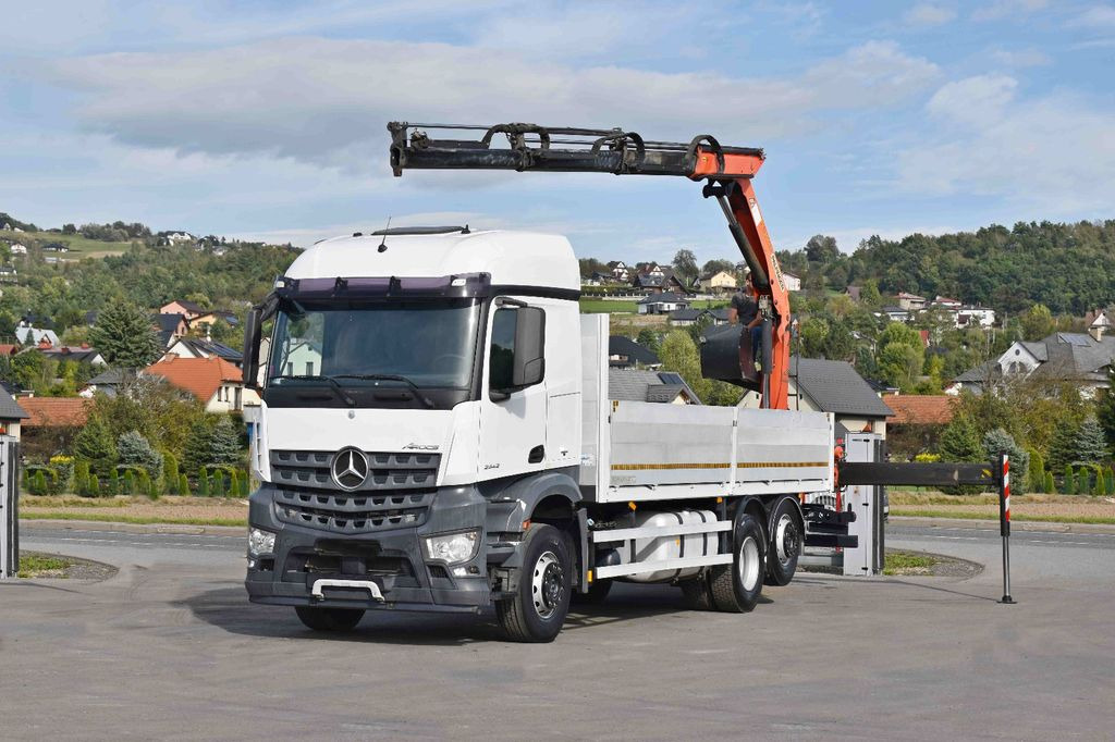 Mercedes-Benz AROCS 2542* PK 13001-K B* TOPZUSTAND - Darus autó, Platós teherautó: 2 kép. Mercedes-Benz AROCS 2542* PK 13001-K B* TOPZUSTAND - Darus autó, Platós teherautó: 2 kép.