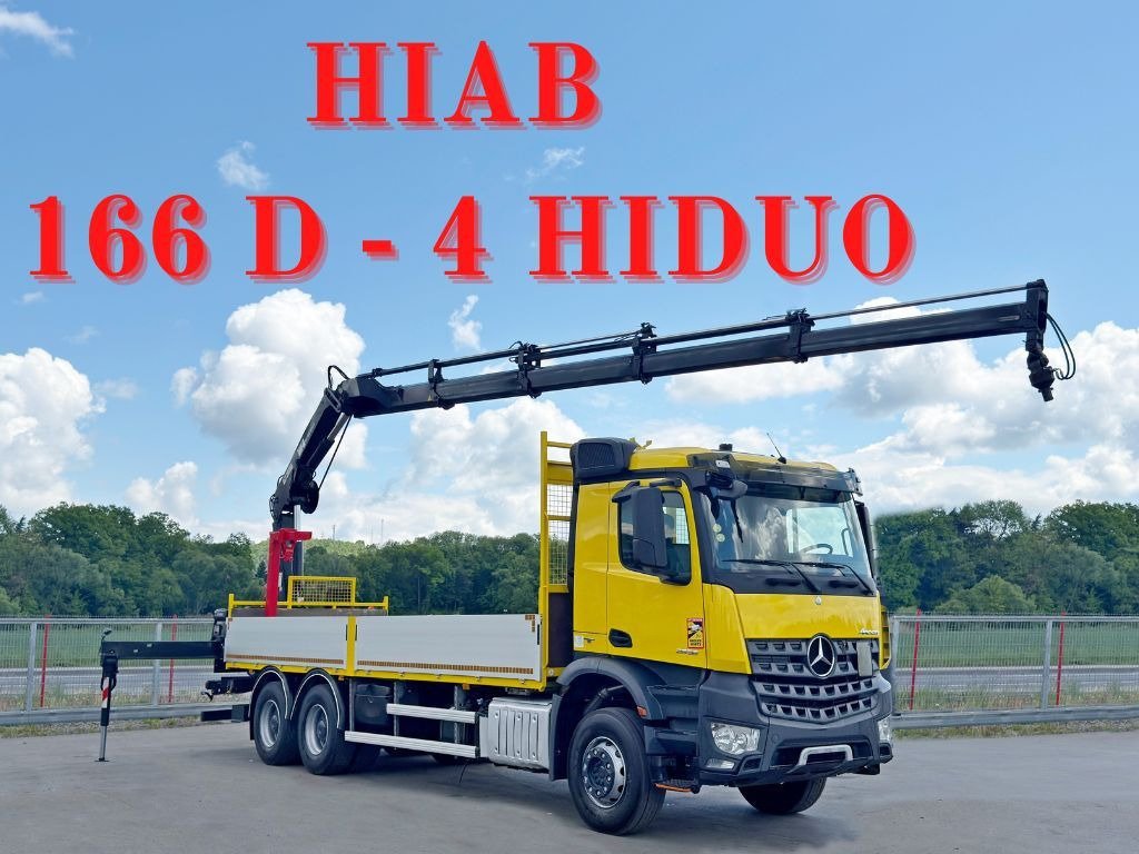 Mercedes-Benz AROCS 2636 *HIAB 166 D-4 HIDUO + FUNK* 6x4 - Darus autó: 1 kép. Mercedes-Benz AROCS 2636 *HIAB 166 D-4 HIDUO + FUNK* 6x4 - Darus autó: 1 kép.