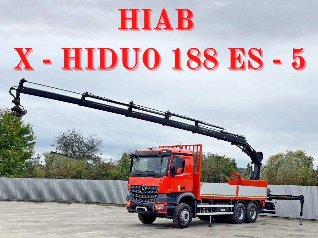 Mercedes-Benz AROCS 2643 *HIAB X-HIDUO 188 ES-5/FUNK * 6x4 - Darus autó: 1 kép. Mercedes-Benz AROCS 2643 *HIAB X-HIDUO 188 ES-5/FUNK * 6x4 - Darus autó: 1 kép.