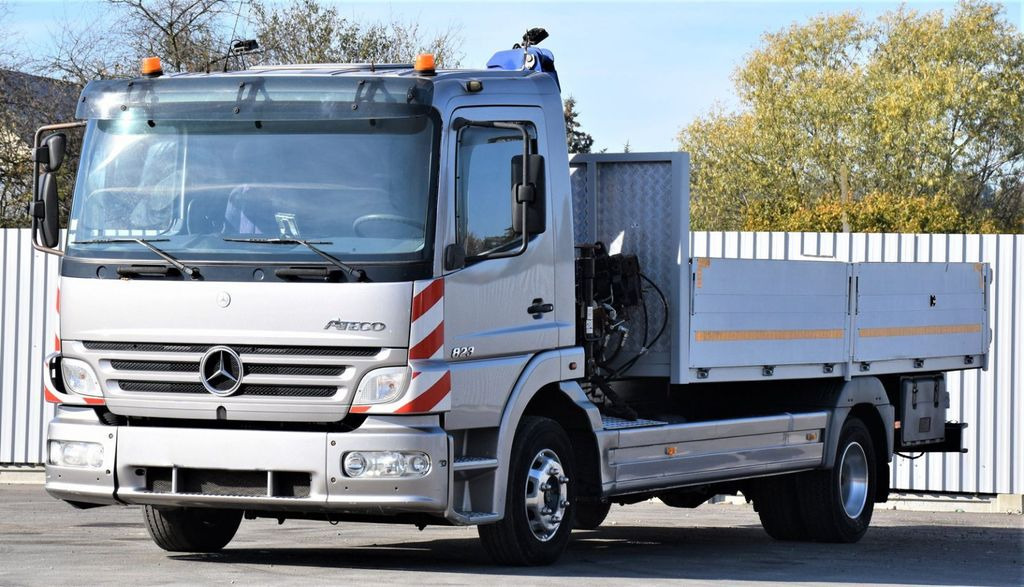Mercedes-Benz ATEGO 823 Kipper 4,90m* PM 5024 P* TOPZUSTAND - Darus autó, Billenőplatós teherautó: 3 kép. Mercedes-Benz ATEGO 823 Kipper 4,90m* PM 5024 P* TOPZUSTAND - Darus autó, Billenőplatós teherautó: 3 kép.