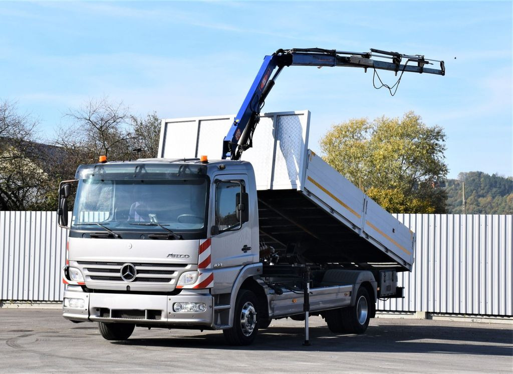Mercedes-Benz ATEGO 823 Kipper 4,90m* PM 5024 P* TOPZUSTAND - Billenőplatós teherautó, Darus autó: 2 kép. Mercedes-Benz ATEGO 823 Kipper 4,90m* PM 5024 P* TOPZUSTAND - Billenőplatós teherautó, Darus autó: 2 kép.