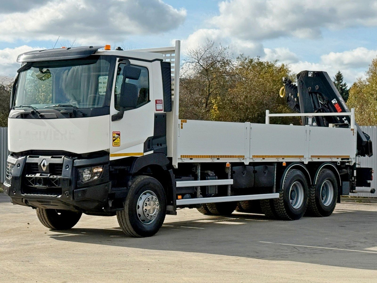 Renault C 380* HIAB X-HIDUO 188 B-3/FUNK*6x4 - Darus autó: 3 kép. Renault C 380* HIAB X-HIDUO 188 B-3/FUNK*6x4 - Darus autó: 3 kép.