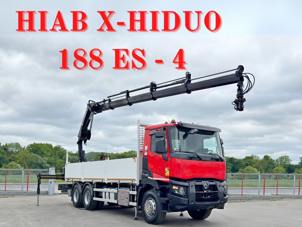 Renault C 430 *HIAB X - HIDUO 188 ES - 4 + FUNK * 6x4 - Darus autó: 1 kép. Renault C 430 *HIAB X - HIDUO 188 ES - 4 + FUNK * 6x4 - Darus autó: 1 kép.