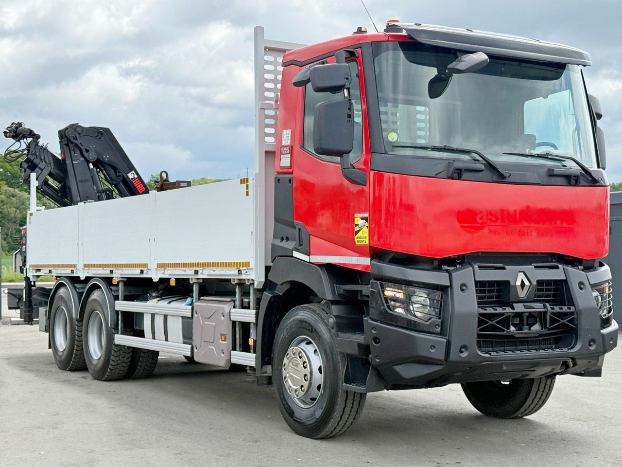 Renault C 430 *HIAB X - HIDUO 188 ES - 4 + FUNK * 6x4 - Darus autó: 3 kép. Renault C 430 *HIAB X - HIDUO 188 ES - 4 + FUNK * 6x4 - Darus autó: 3 kép.