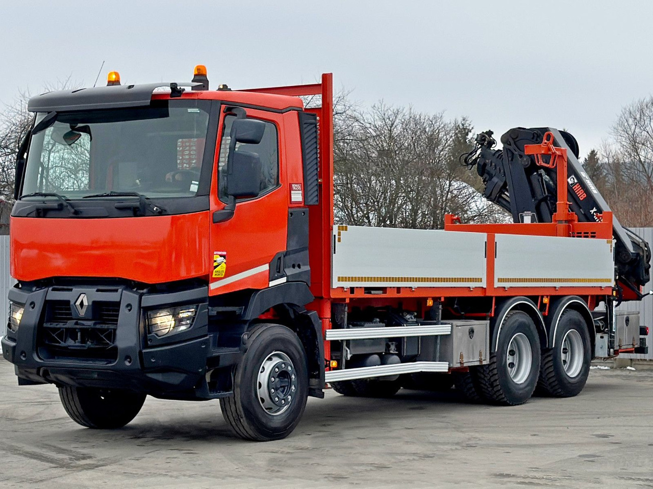 Renault C 430 *HIAB X - HIPRO 188 ES - 5 + FUNK* 6x4 - Darus autó: 4 kép. Renault C 430 *HIAB X - HIPRO 188 ES - 5 + FUNK* 6x4 - Darus autó: 4 kép.