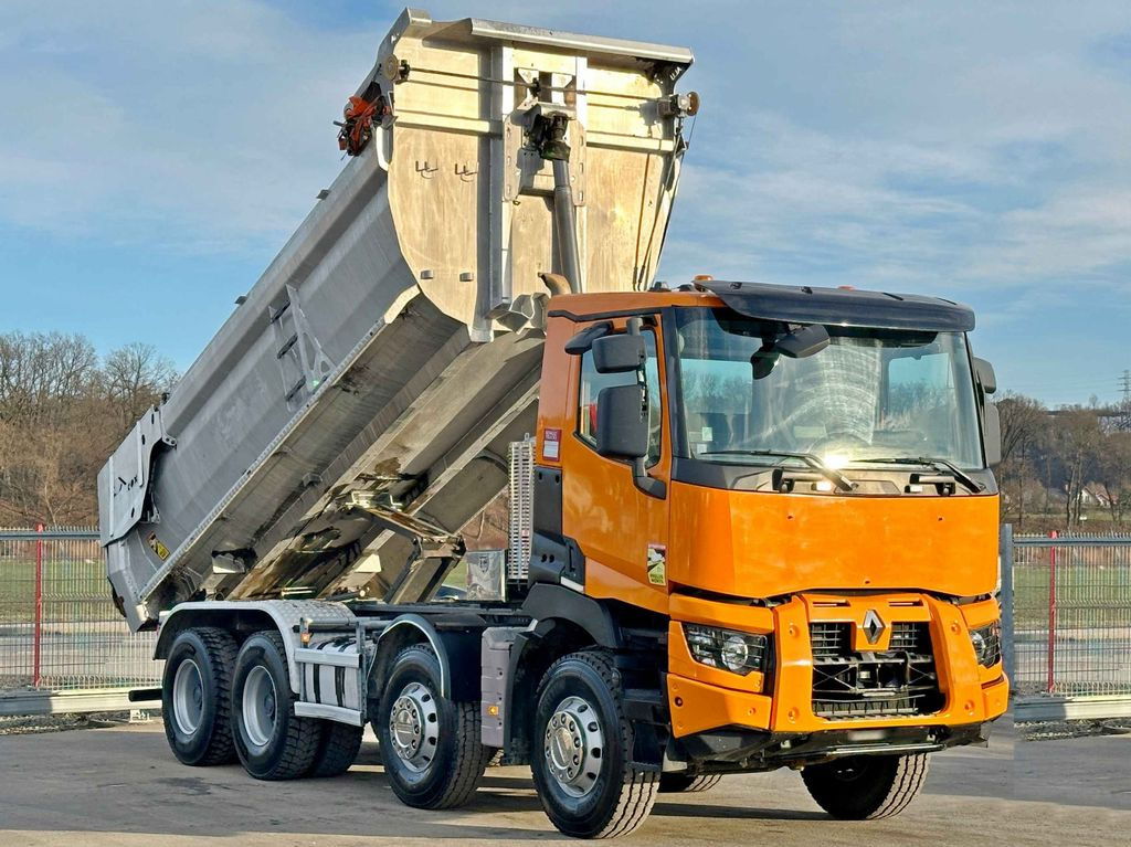 Renault C 460 * KIPPER / 8x4 * TOPZUSTAND - Billenőplatós teherautó: 3 kép. Renault C 460 * KIPPER / 8x4 * TOPZUSTAND - Billenőplatós teherautó: 3 kép.