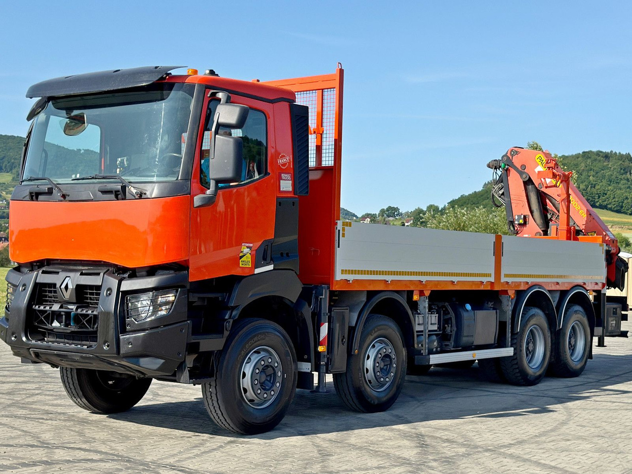 Renault K 430 * PK 22002 - EH C+ FUNK * 8x4 - Darus autó: 3 kép. Renault K 430 * PK 22002 - EH C+ FUNK * 8x4 - Darus autó: 3 kép.