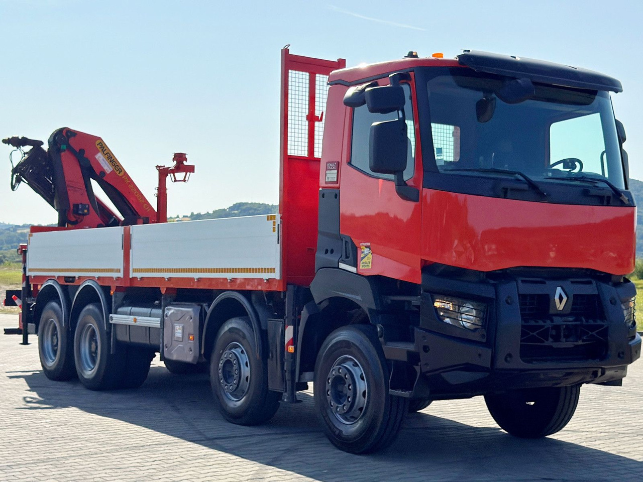 Renault K 430 * PK 22002 - EH C+ FUNK * 8x4 - Darus autó: 4 kép. Renault K 430 * PK 22002 - EH C+ FUNK * 8x4 - Darus autó: 4 kép.