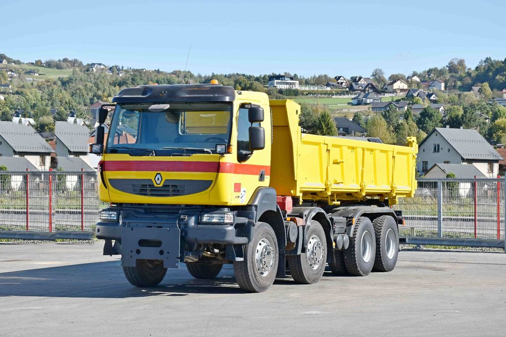 Renault KERAX 410 DXI* KIPPER 6,00m + BORDMATIC/ 8x4 - Billenőplatós teherautó: 2 kép. Renault KERAX 410 DXI* KIPPER 6,00m + BORDMATIC/ 8x4 - Billenőplatós teherautó: 2 kép.