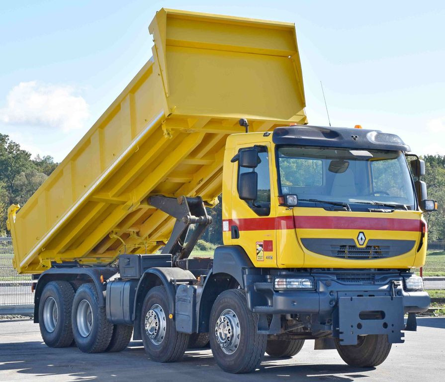 Renault KERAX 410 DXI* KIPPER 6,00m + BORDMATIC/ 8x4 Renault KERAX 410 DXI* KIPPER 6,00m + BORDMATIC/ 8x4 - Billenőplatós teherautó: 3 kép. Renault KERAX 410 DXI* KIPPER 6,00m + BORDMATIC/ 8x4 Renault KERAX 410 DXI* KIPPER 6,00m + BORDMATIC/ 8x4 - Billenőplatós teherautó: 3 kép.