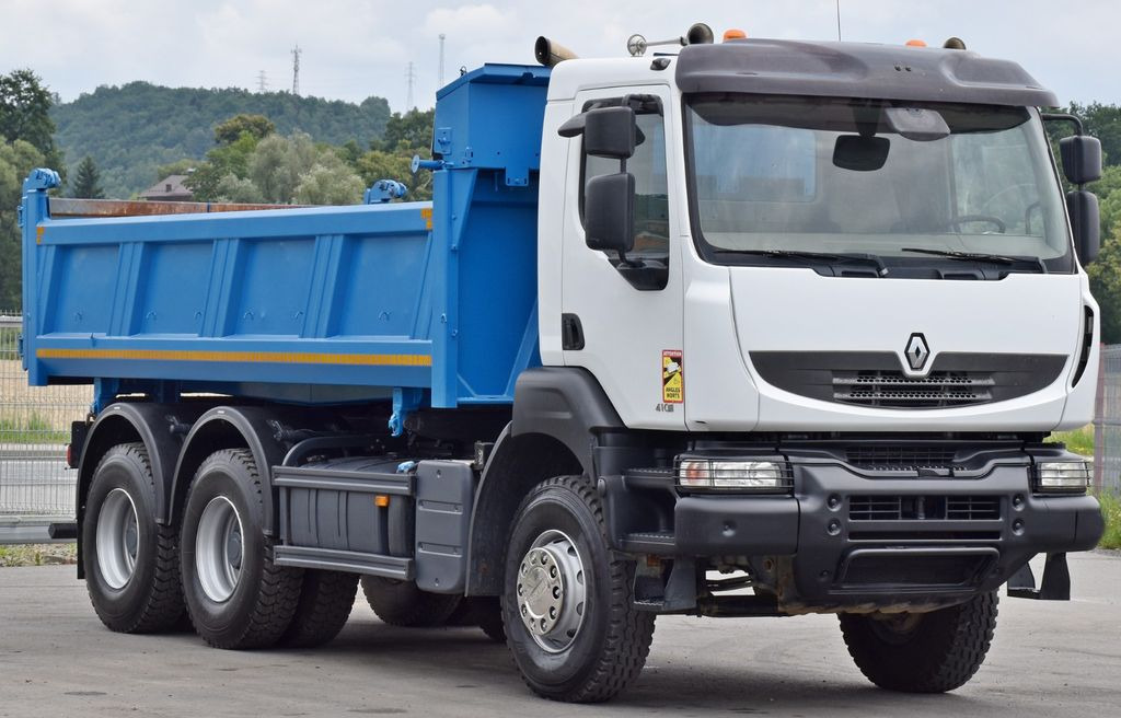 Renault KERAX 410* KIPPER 5,20 m + BORDMATIC / 6x4 - Billenőplatós teherautó: 4 kép. Renault KERAX 410* KIPPER 5,20 m + BORDMATIC / 6x4 - Billenőplatós teherautó: 4 kép.