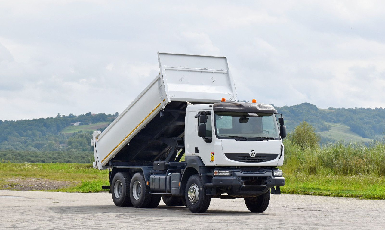 Renault KERAX 410* KIPPER 5,20 m + BORDMATIC / 6x4 - Billenőplatós teherautó: 1 kép. Renault KERAX 410* KIPPER 5,20 m + BORDMATIC / 6x4 - Billenőplatós teherautó: 1 kép.