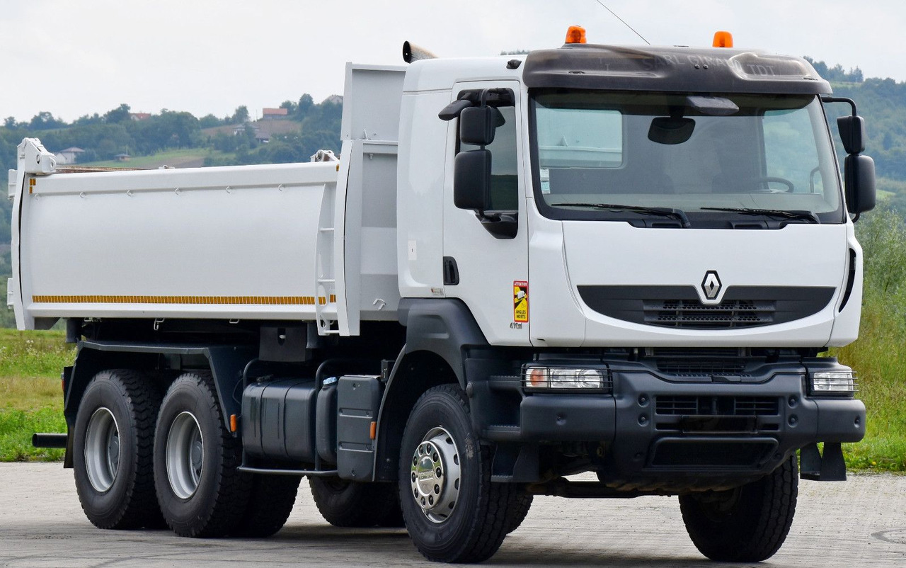 Renault KERAX 410* KIPPER 5,20 m + BORDMATIC / 6x4 - Billenőplatós teherautó: 4 kép. Renault KERAX 410* KIPPER 5,20 m + BORDMATIC / 6x4 - Billenőplatós teherautó: 4 kép.