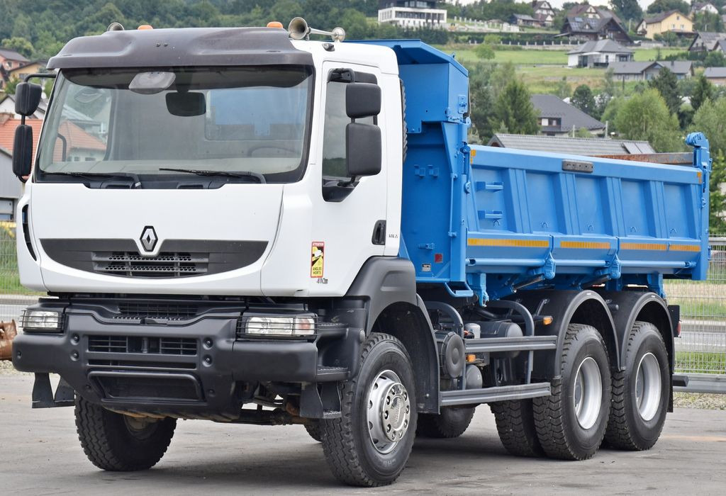 Renault KERAX 410* KIPPER 5,20 m + BORDMATIC / 6x4 - Billenőplatós teherautó: 5 kép. Renault KERAX 410* KIPPER 5,20 m + BORDMATIC / 6x4 - Billenőplatós teherautó: 5 kép.