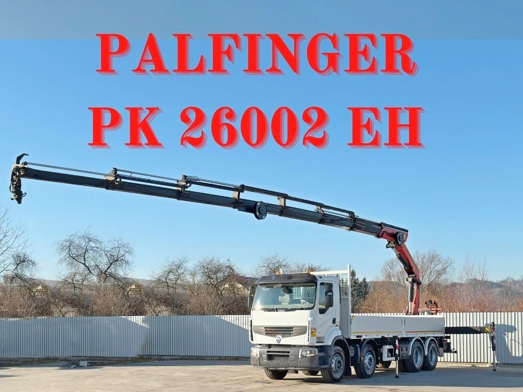 Renault Premium 430 DXI * PRITSCHE 7,40m *PK 26002 EH - Darus autó: 1 kép. Renault Premium 430 DXI * PRITSCHE 7,40m *PK 26002 EH - Darus autó: 1 kép.