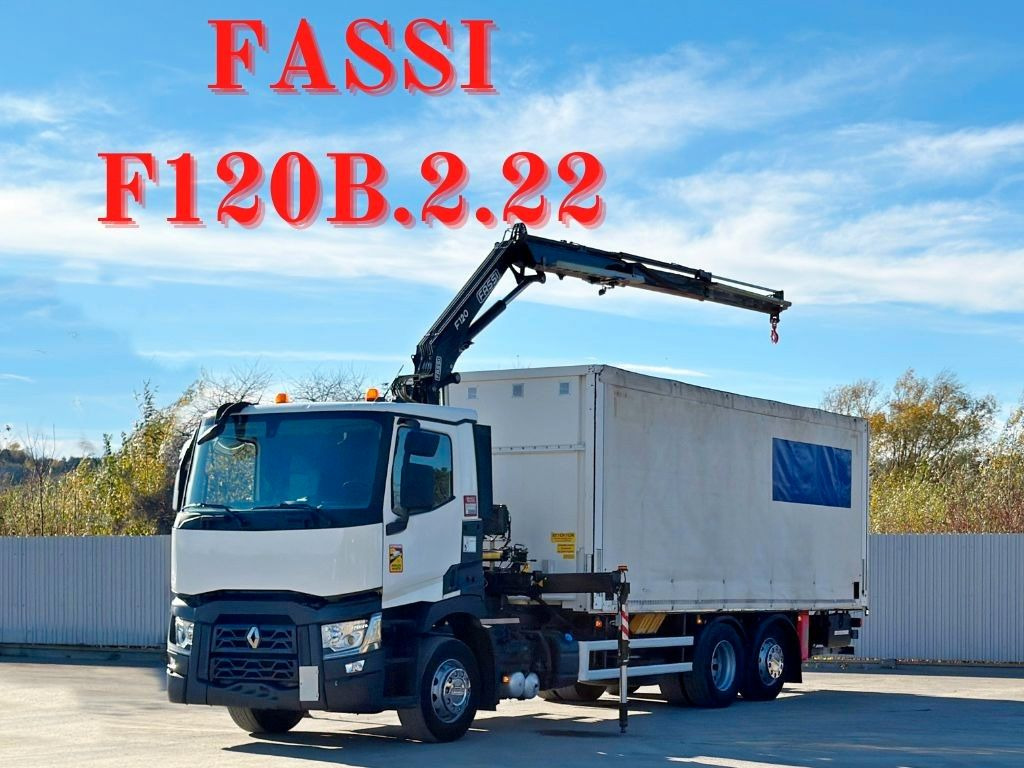 Renault T380 * FASSI F120B.2.22 + FUNK / 6x2* TOP - Darus autó: 1 kép. Renault T380 * FASSI F120B.2.22 + FUNK / 6x2* TOP - Darus autó: 1 kép.
