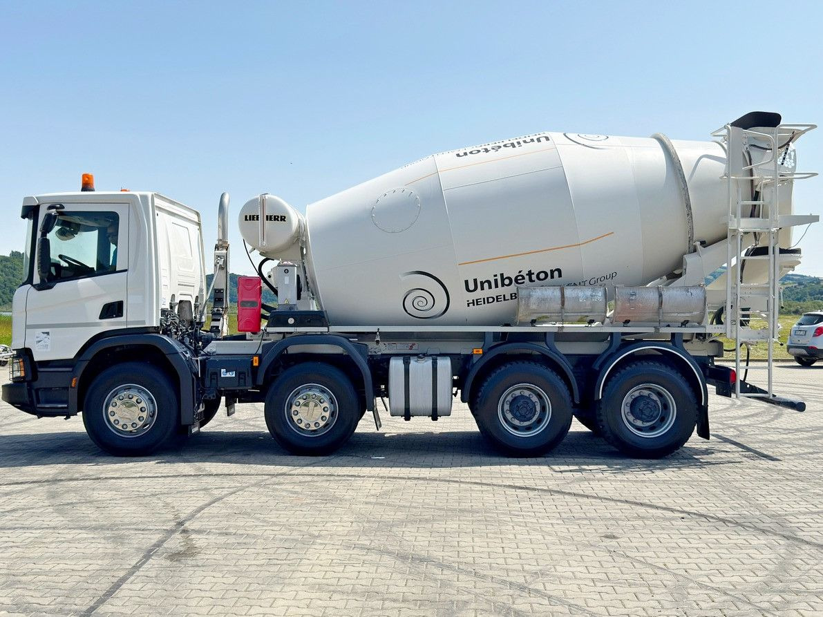 Scania P 410 XT * Betonmischer * 8x4 * TOPZUSTAND - Betonmixer: 4 kép. Scania P 410 XT * Betonmischer * 8x4 * TOPZUSTAND - Betonmixer: 4 kép.