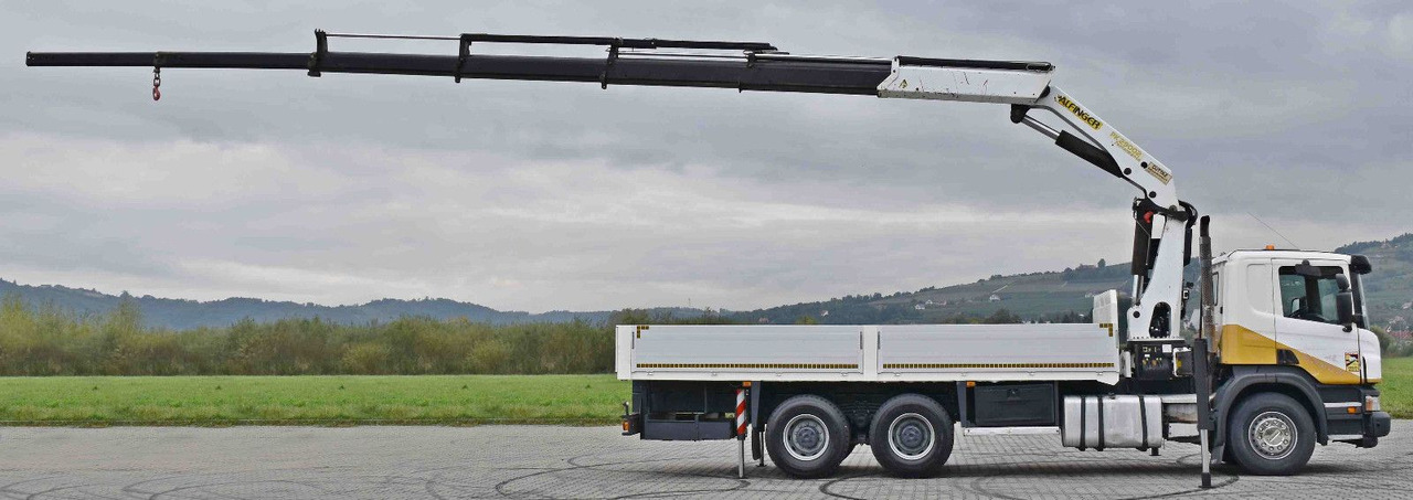 Scania P 420* PRITSCHE 6,40m * PK 29002+FUNK * 6x4 - Darus autó: 5 kép. Scania P 420* PRITSCHE 6,40m * PK 29002+FUNK * 6x4 - Darus autó: 5 kép.