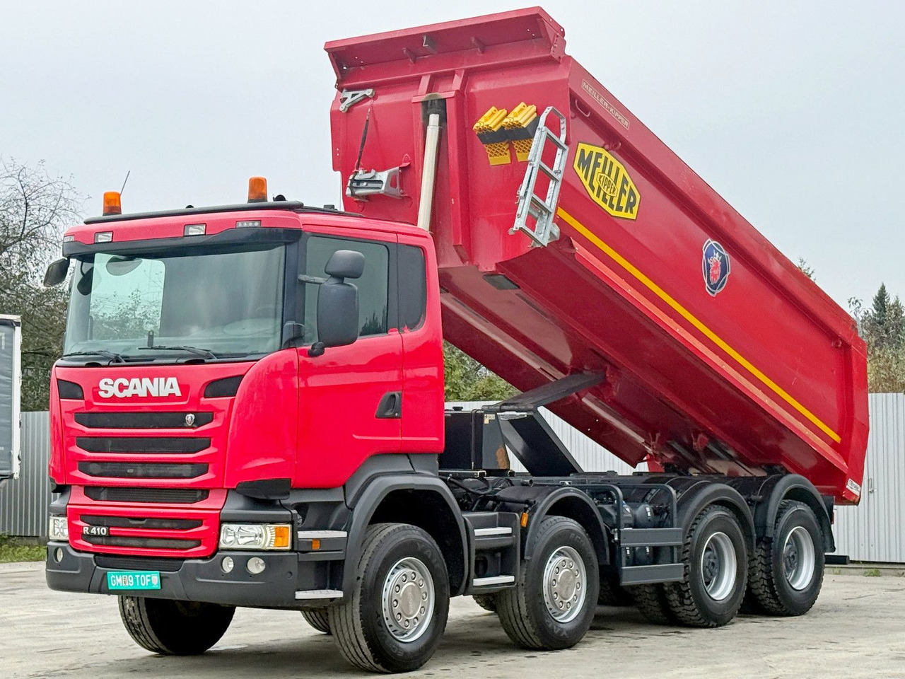 Scania R 410 * Kipper * TOPZUSTAND / 8x4 - Billenőplatós teherautó: 3 kép. Scania R 410 * Kipper * TOPZUSTAND / 8x4 - Billenőplatós teherautó: 3 kép.