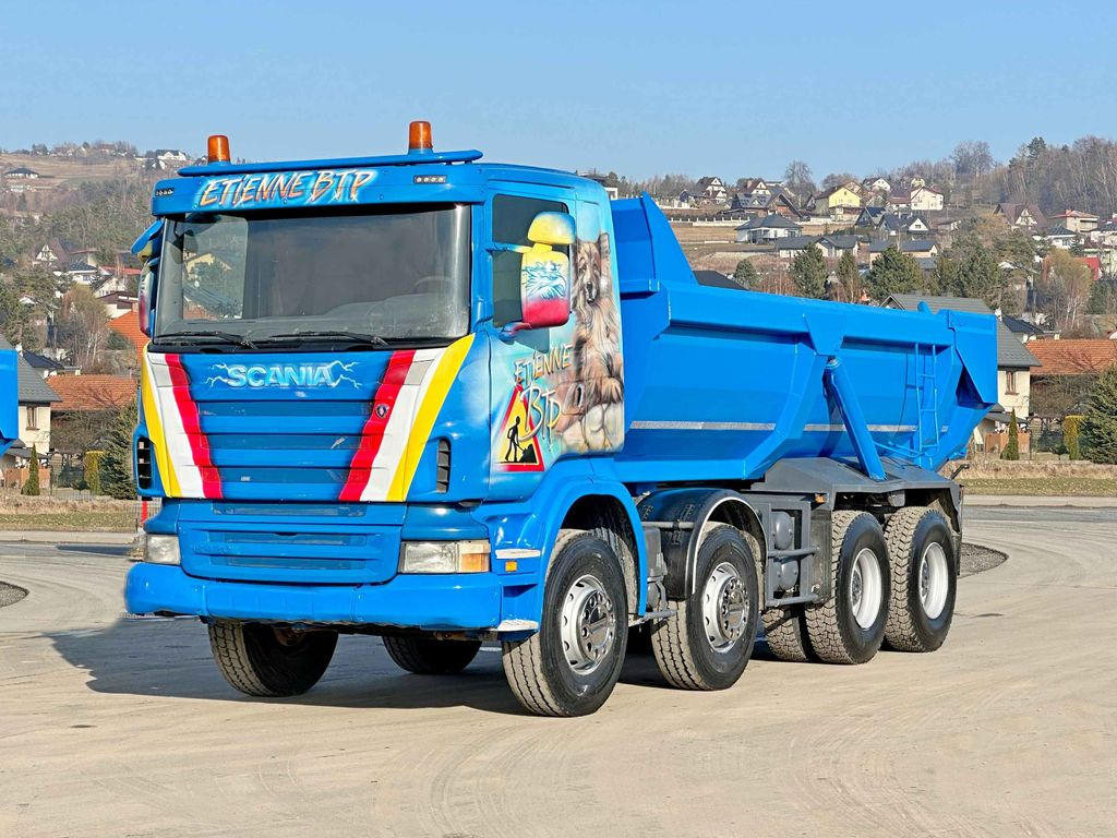 Scania R 420 * Kipper * TOPZUSTAND / 8x4 - Billenőplatós teherautó: 2 kép. Scania R 420 * Kipper * TOPZUSTAND / 8x4 - Billenőplatós teherautó: 2 kép.