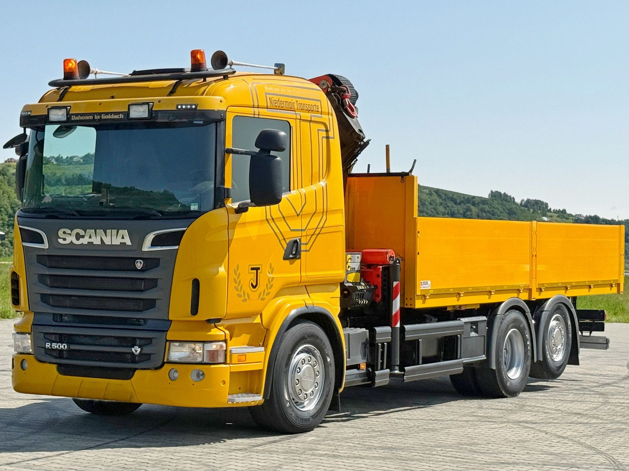 Scania R 500 * PK 26002 EH + FUNK * TOPZUSTAND - Darus autó: 4 kép. Scania R 500 * PK 26002 EH + FUNK * TOPZUSTAND - Darus autó: 4 kép.