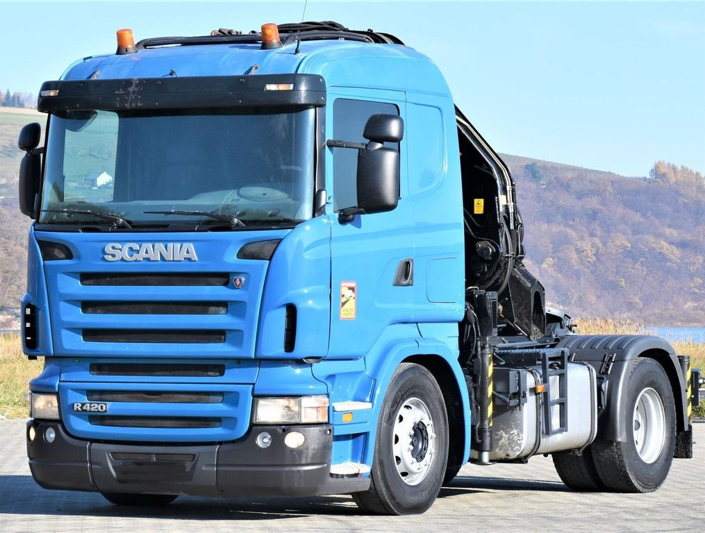 Scania R420 * Sattelzugmaschine + PM SERIE 25/FUNK *TOP - Darus autó: 3 kép. Scania R420 * Sattelzugmaschine + PM SERIE 25/FUNK *TOP - Darus autó: 3 kép.