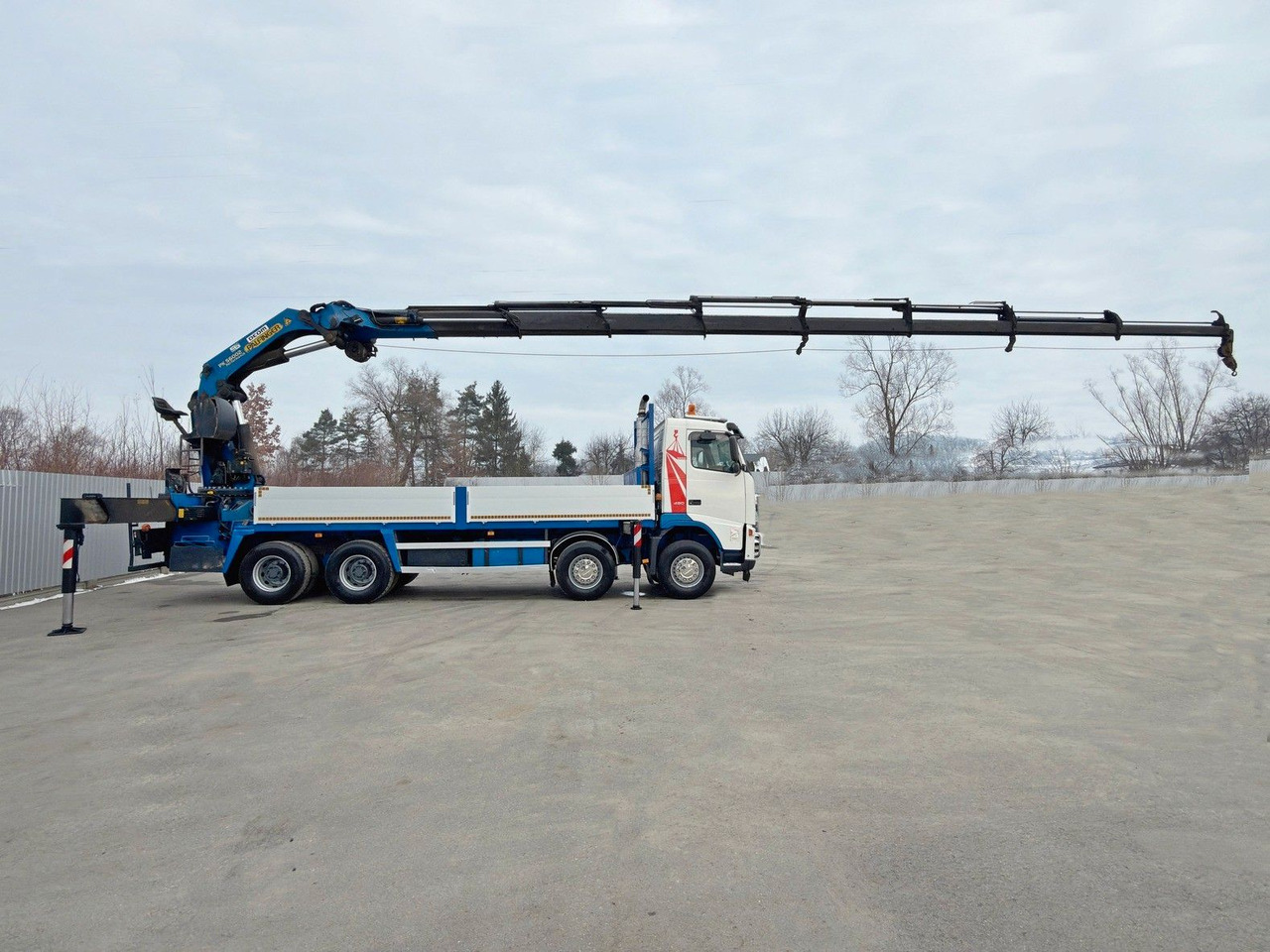 Volvo FH 460 * PK 56002 + FUNK * 8x4 - Darus autó: 5 kép. Volvo FH 460 * PK 56002 + FUNK * 8x4 - Darus autó: 5 kép.