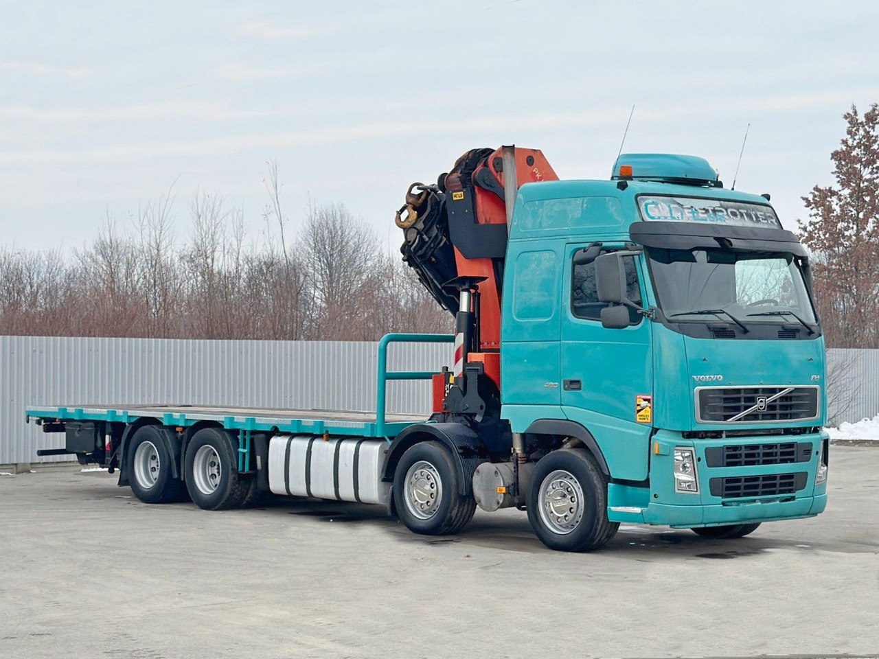 Volvo FH 480 Pritsche 7,50 * PK 10002 * TOPZUSTAND - Darus autó: 3 kép. Volvo FH 480 Pritsche 7,50 * PK 10002 * TOPZUSTAND - Darus autó: 3 kép.