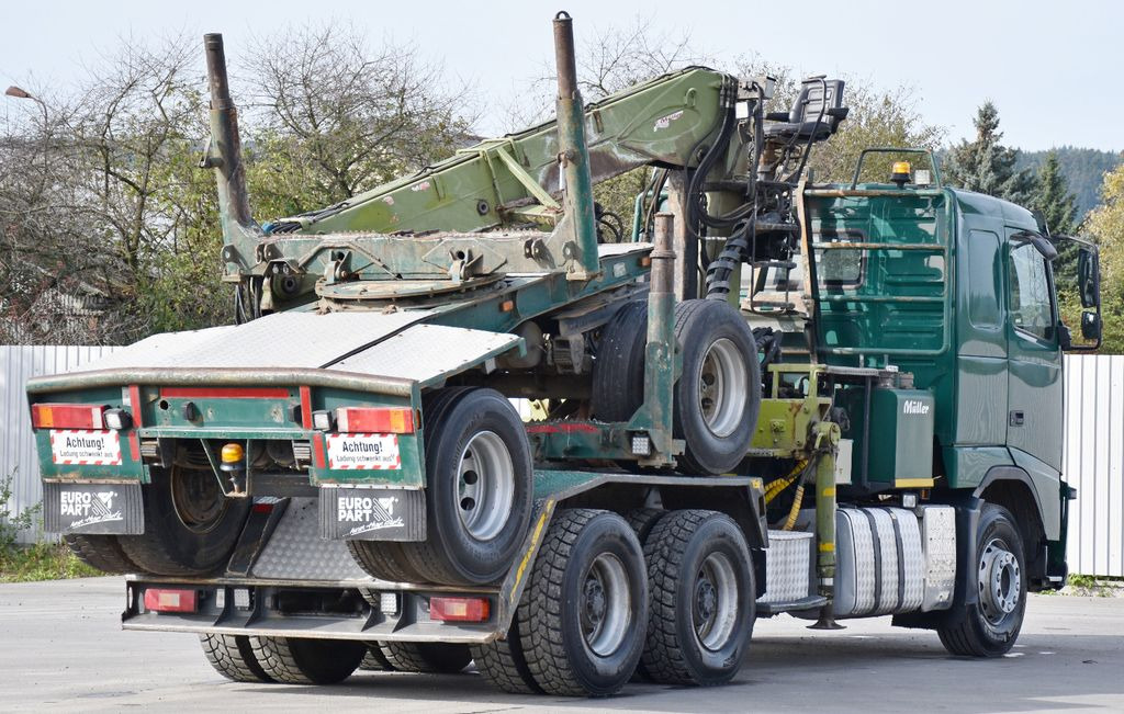 Rönkszállító teherautó, Darus autó Volvo FH 500 * LOGLIFT F251 S80A + Anhänger /6x4: 6 kép. Rönkszállító teherautó, Darus autó Volvo FH 500 * LOGLIFT F251 S80A + Anhänger /6x4: 6 kép.