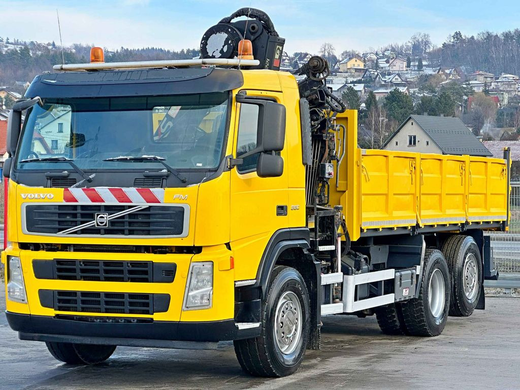 Volvo FM 330 Kipper 5,50m*HIAB 122 B -3 DUO*TOPZUSTAND - Darus autó, Billenőplatós teherautó: 3 kép. Volvo FM 330 Kipper 5,50m*HIAB 122 B -3 DUO*TOPZUSTAND - Darus autó, Billenőplatós teherautó: 3 kép.