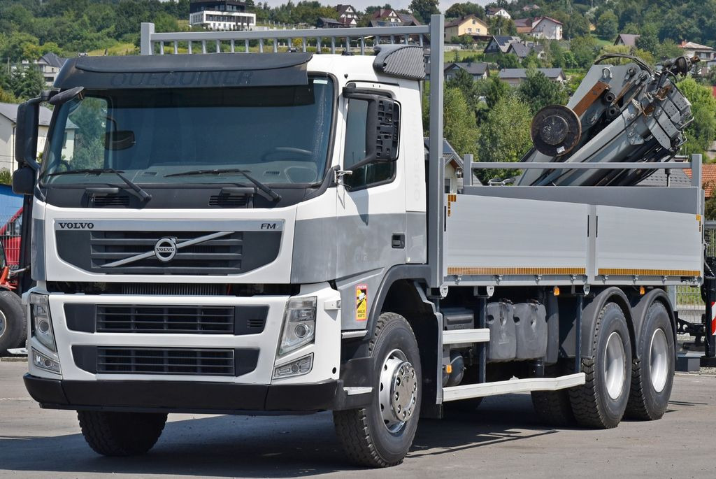 Volvo FM 370 * HIAB 166 ES - 4 HIPRO/FUNK * 6x4 - Darus autó, Billenőplatós teherautó: 4 kép. Volvo FM 370 * HIAB 166 ES - 4 HIPRO/FUNK * 6x4 - Darus autó, Billenőplatós teherautó: 4 kép.