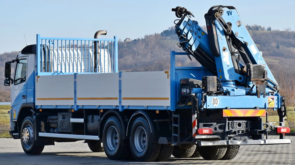 Billenőplatós teherautó, Darus autó Volvo FM 410 * HIAB 166 E-4 HIDUO /FUNK *6x4 Volvo FM 410 * HIAB 166 E-4 HIDUO /FUNK *6x4: 7 kép.