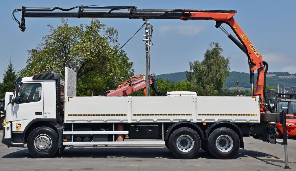 Volvo FMX 370 PRITSCHE 6,60m *PK 16001 - KB+FUNK/6x4 - Darus autó, Billenőplatós teherautó: 5 kép. Volvo FMX 370 PRITSCHE 6,60m *PK 16001 - KB+FUNK/6x4 - Darus autó, Billenőplatós teherautó: 5 kép.