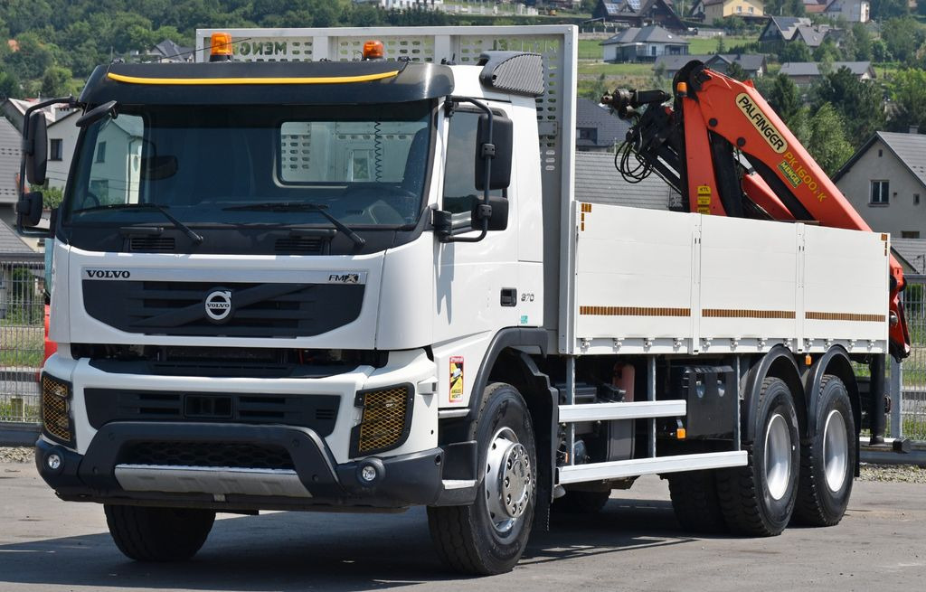 Volvo FMX 370 PRITSCHE 6,60m *PK 16001 - KB+FUNK/6x4 - Darus autó, Billenőplatós teherautó: 4 kép. Volvo FMX 370 PRITSCHE 6,60m *PK 16001 - KB+FUNK/6x4 - Darus autó, Billenőplatós teherautó: 4 kép.