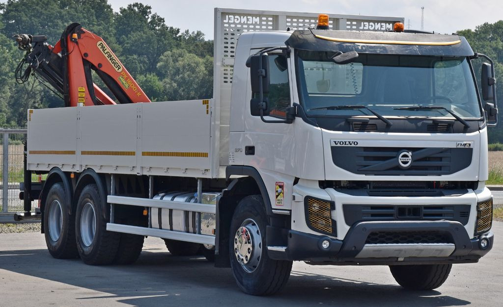Volvo FMX 370 PRITSCHE 6,60m *PK 16001 - KB+FUNK/6x4 - Darus autó, Billenőplatós teherautó: 3 kép. Volvo FMX 370 PRITSCHE 6,60m *PK 16001 - KB+FUNK/6x4 - Darus autó, Billenőplatós teherautó: 3 kép.