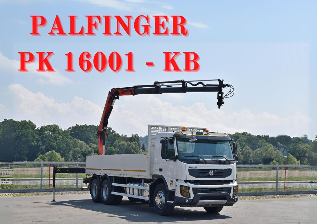 Volvo FMX 370 PRITSCHE 6,60m *PK 16001 - KB+FUNK/6x4 - Darus autó, Billenőplatós teherautó: 1 kép. Volvo FMX 370 PRITSCHE 6,60m *PK 16001 - KB+FUNK/6x4 - Darus autó, Billenőplatós teherautó: 1 kép.