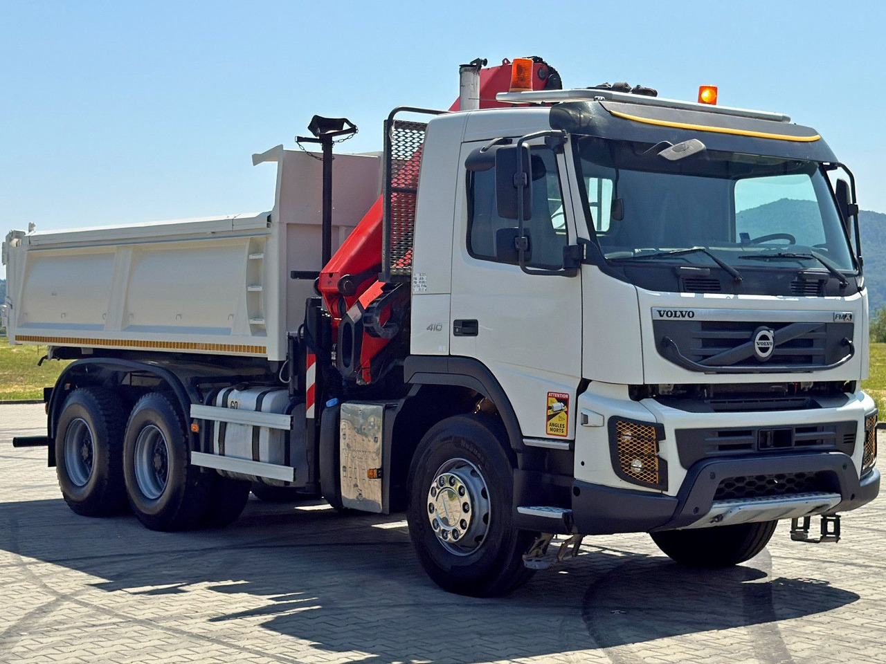Volvo FMX 410 Kipper 4,70m *PK 14002-EH B/FUNK *6x4 - Darus autó: 4 kép. Volvo FMX 410 Kipper 4,70m *PK 14002-EH B/FUNK *6x4 - Darus autó: 4 kép.