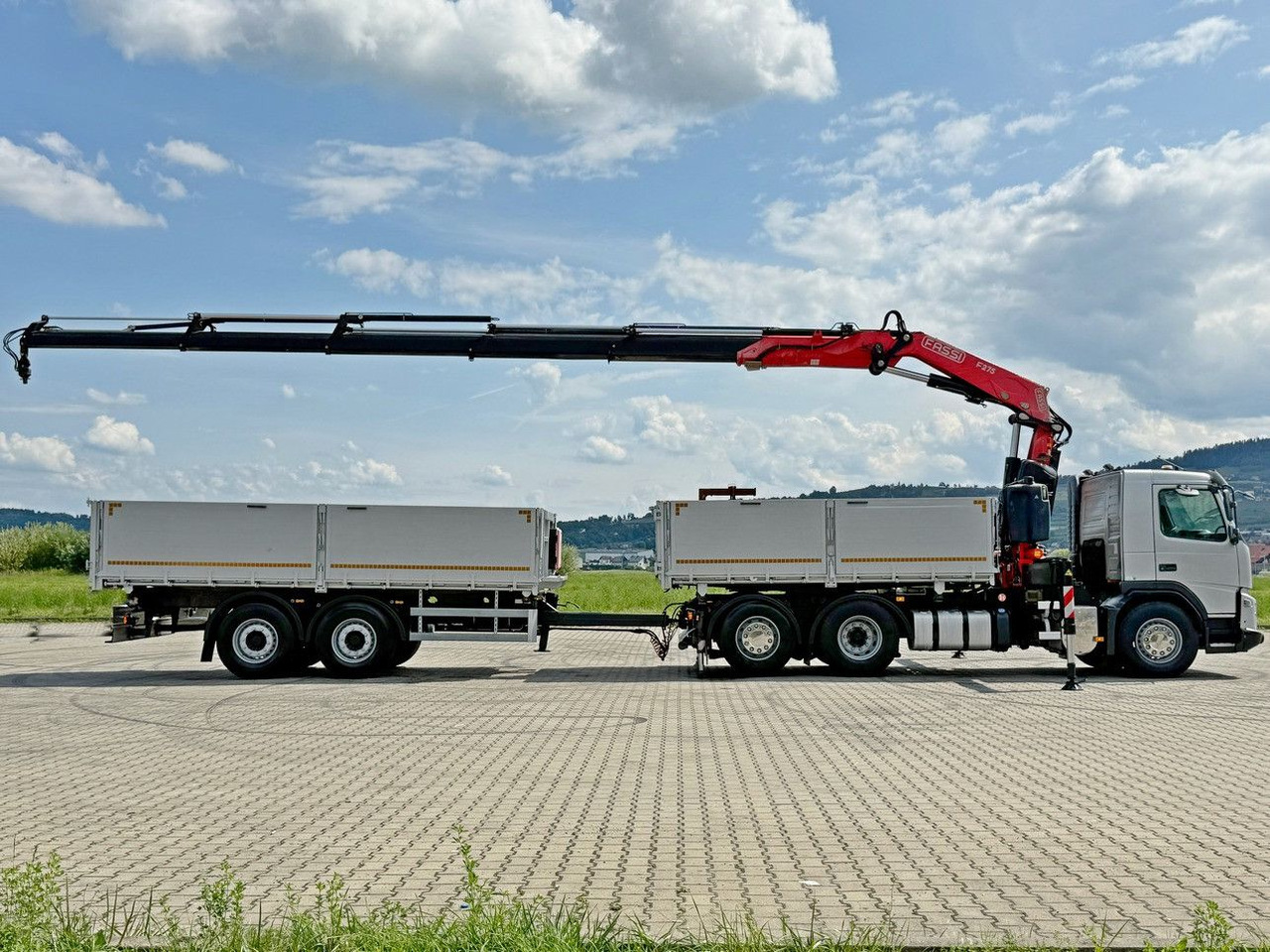 Darus autó Volvo FMX 420* FASSI F275.2.25 + FUNK + Anhänger / TOP: 6 kép.