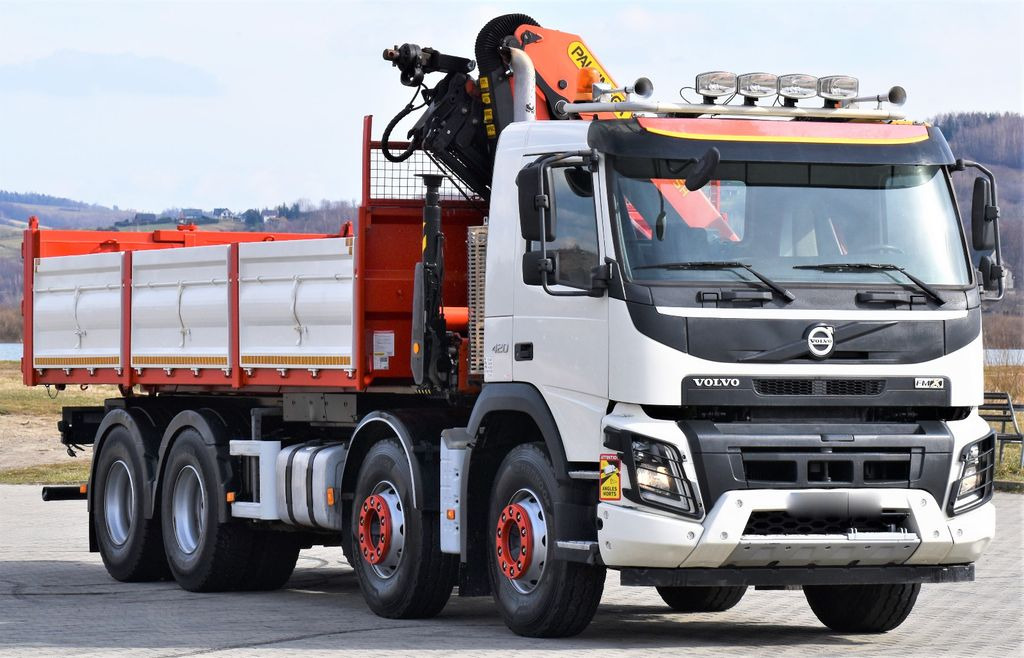 Volvo FMX 420 Kipper 6,20m *PK 1850 2 - SH B*FUNK/8x4 - Billenőplatós teherautó: 3 kép. Volvo FMX 420 Kipper 6,20m *PK 1850 2 - SH B*FUNK/8x4 - Billenőplatós teherautó: 3 kép.
