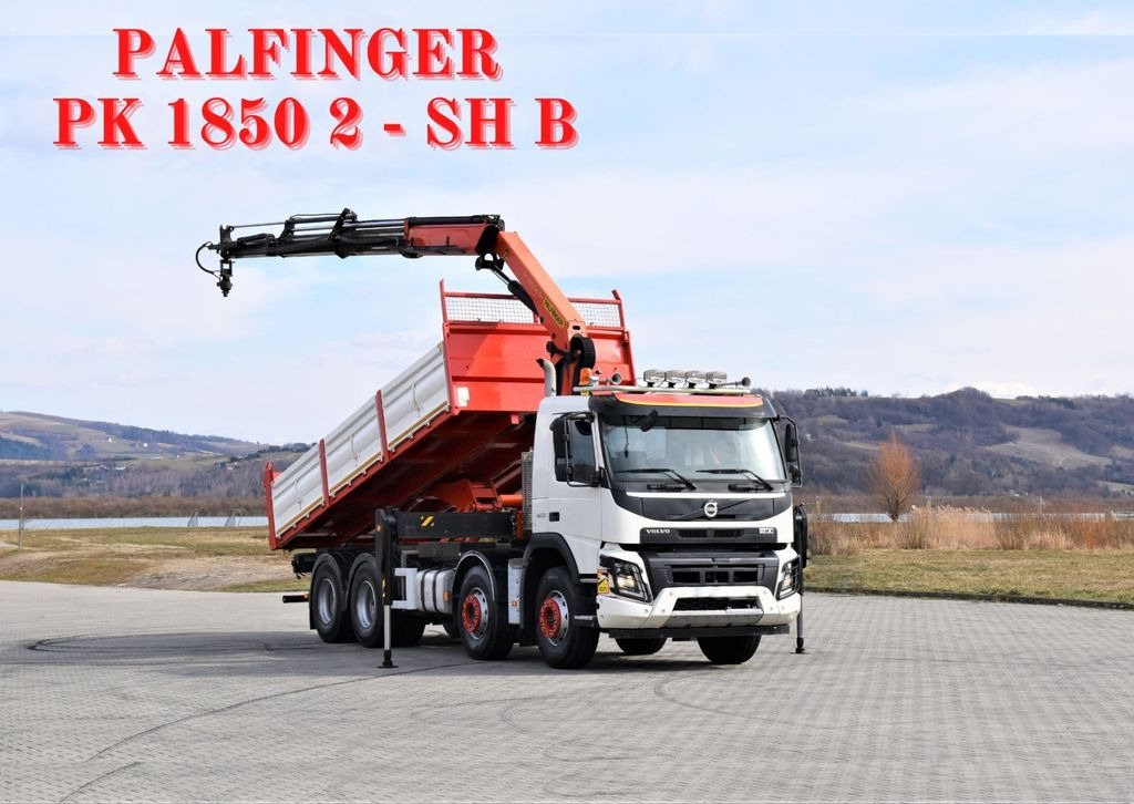 Volvo FMX 420 Kipper 6,20m *PK 1850 2 - SH B*FUNK/8x4 - Billenőplatós teherautó: 1 kép. Volvo FMX 420 Kipper 6,20m *PK 1850 2 - SH B*FUNK/8x4 - Billenőplatós teherautó: 1 kép.