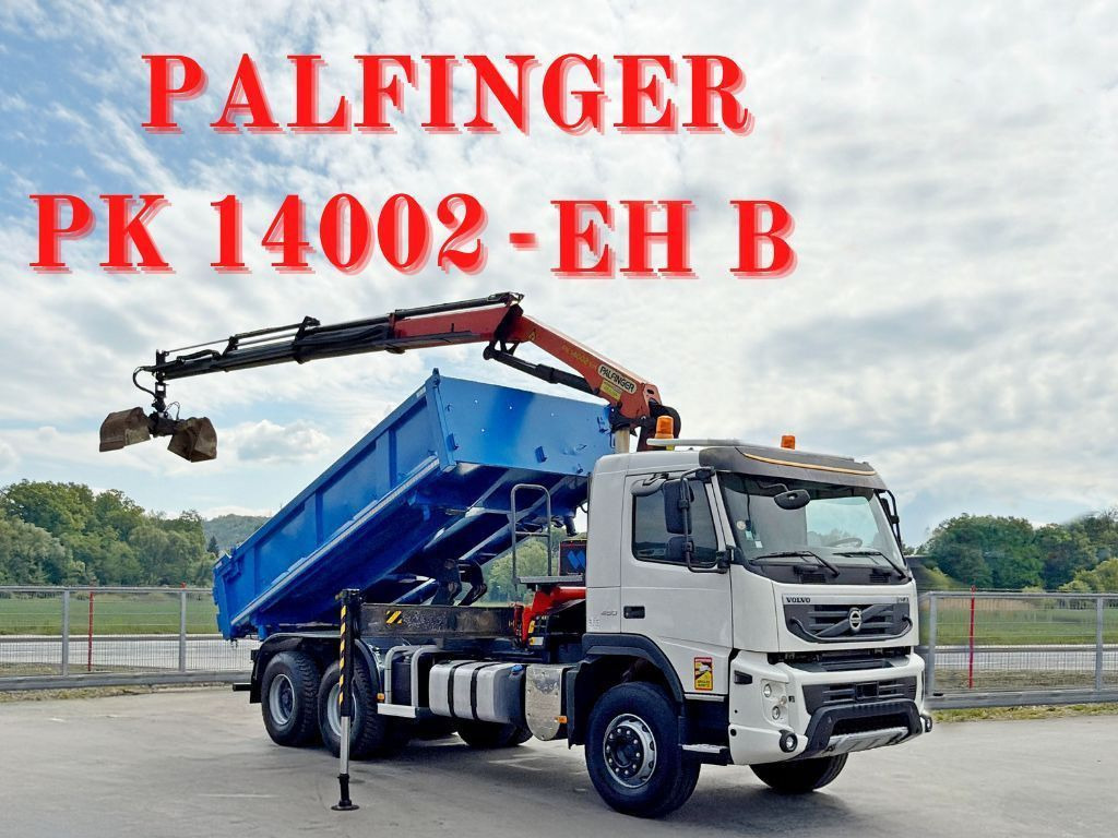 Volvo FMX 450 Kipper 5,15m * PK 14002-EH B * 6x4 * TOP - Billenőplatós teherautó: 1 kép. Volvo FMX 450 Kipper 5,15m * PK 14002-EH B * 6x4 * TOP - Billenőplatós teherautó: 1 kép.